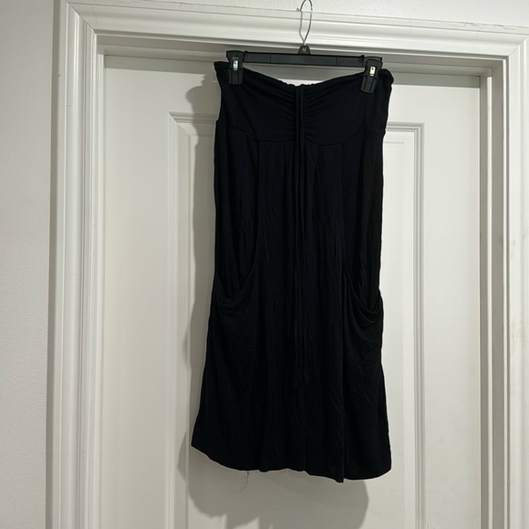 Women’s black bathing suit cover up. Tag says XL but fits more like a Large. - Picture 1 of 4